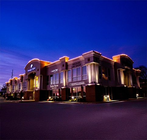 Birmingham Alabama Business Holiday Lighting 1