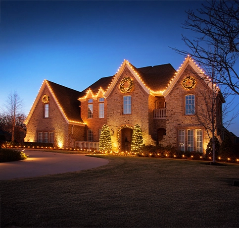 Birmingham Alabama Home Holiday Lighting