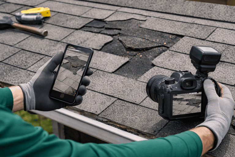 Photo Video Documentation Roof Inspection